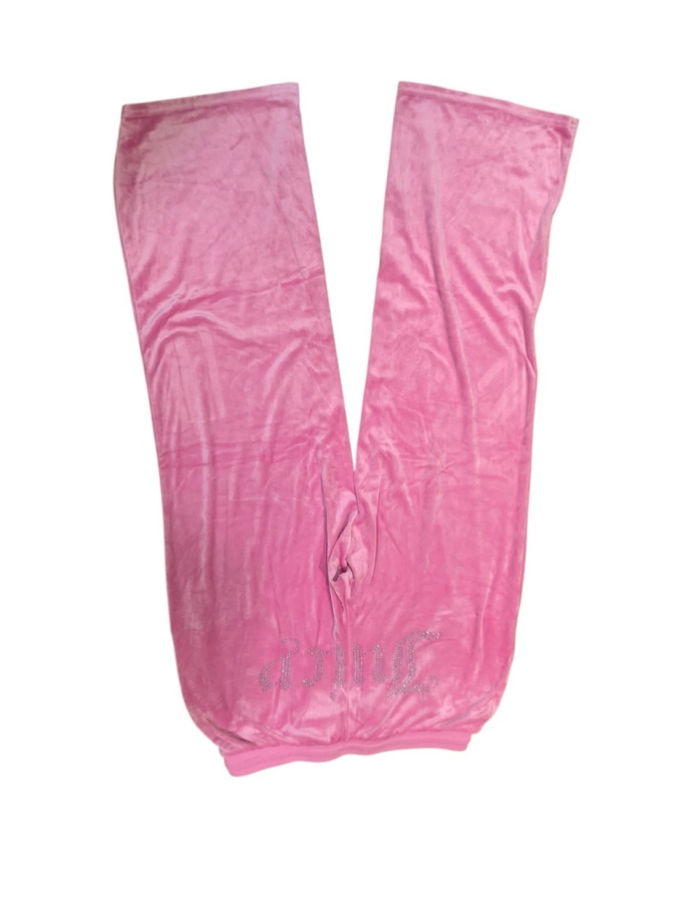 Women's Juicy Couture Velour Track Pants Pink Size M